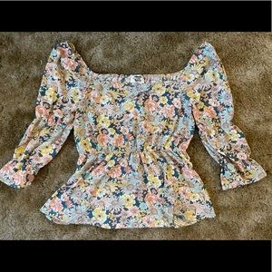 Boutique Floral Top